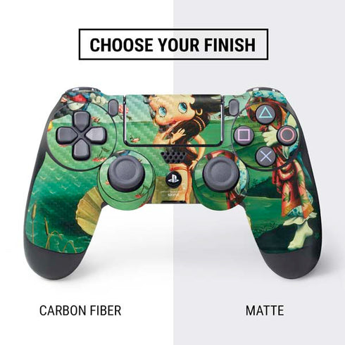 Betty Boop At Sea PS4 Controller Skin