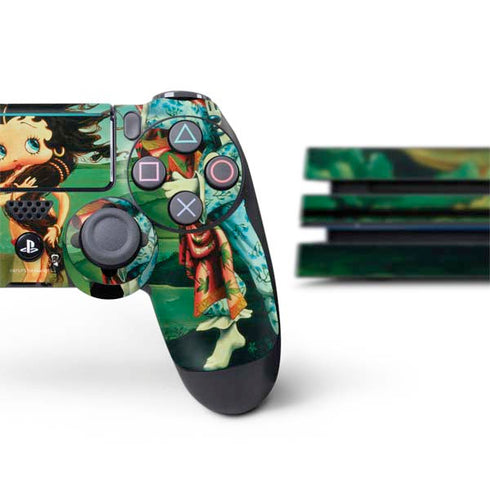 Betty Boop At Sea PS4 Pro Bundle Skin