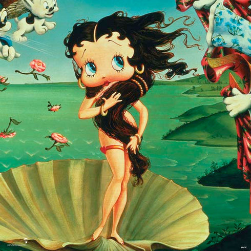 Betty Boop At Sea PS4 Pro/Slim Controller Skin