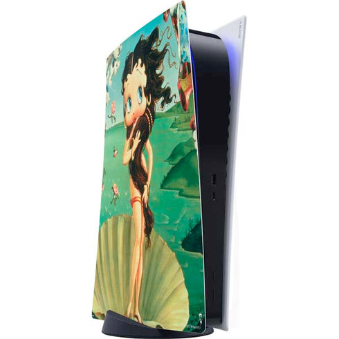 Betty Boop At Sea PS5 Digital Edition Console Skin