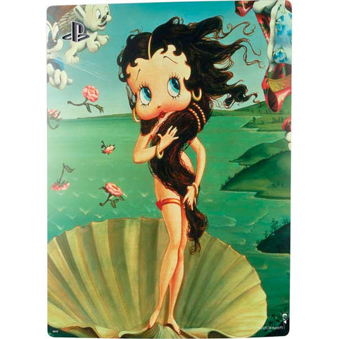 Betty Boop At Sea PS5 Digital Edition Console Skin