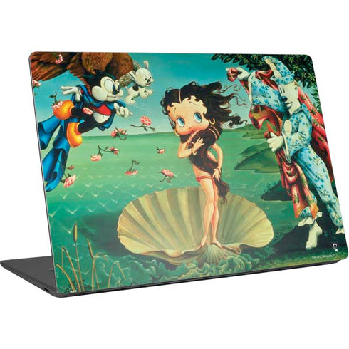 Betty Boop At Sea Surface Laptop 4 15in Skin