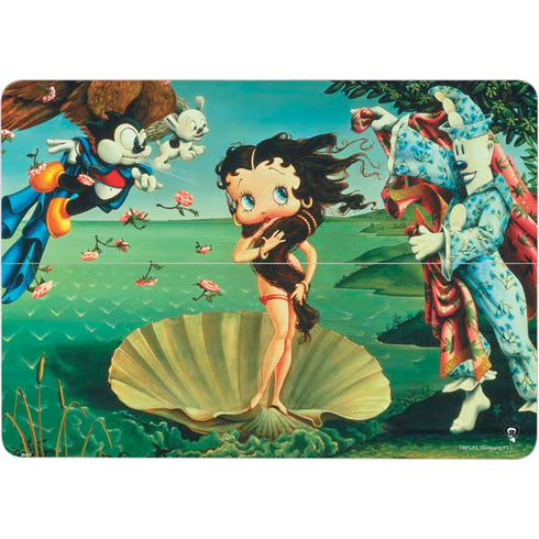 Betty Boop At Sea Surface Laptop Studio Skin
