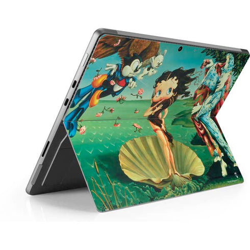 Betty Boop At Sea Surface Pro 9 Skin