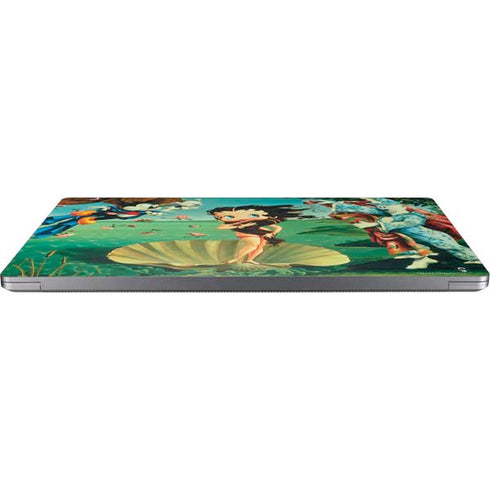 Betty Boop At Sea Universal Laptop 11in (8.8 x 6.2in) Skin