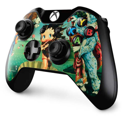 Betty Boop At Sea Xbox One Controller Skin