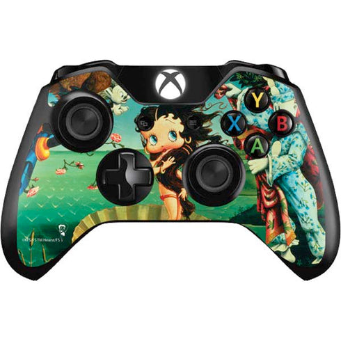 Betty Boop At Sea Xbox One Controller Skin