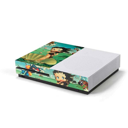 Betty Boop At Sea Xbox One S Console Skin