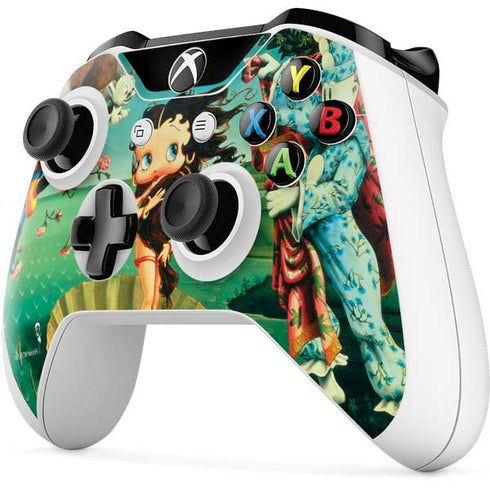 Betty Boop At Sea Xbox One S Controller Skin