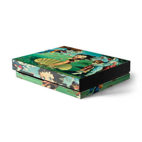 Betty Boop At Sea Xbox One X Console Skin