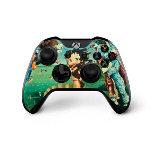 Betty Boop At Sea Xbox One X Controller Skin