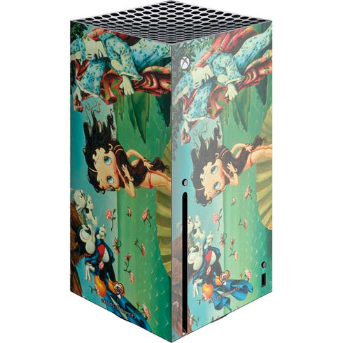 Betty Boop At Sea Xbox Series X Console Skin