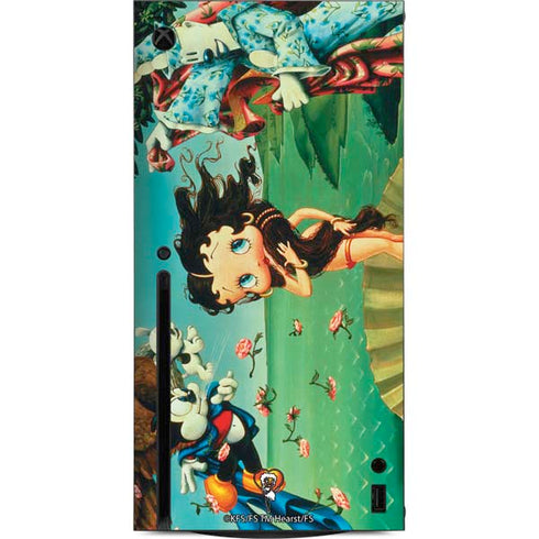 Betty Boop At Sea Xbox Series X Console Skin