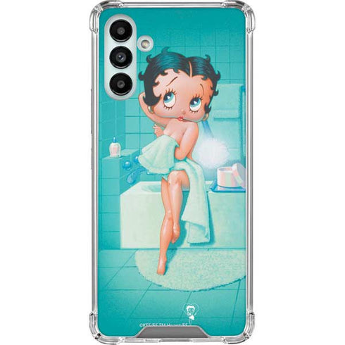 Betty Boop Bathing Galaxy A13 5G Clear Case