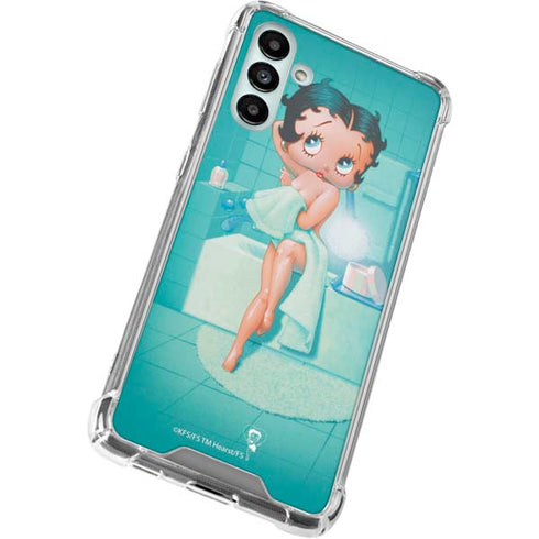 Betty Boop Bathing Galaxy A13 5G Clear Case