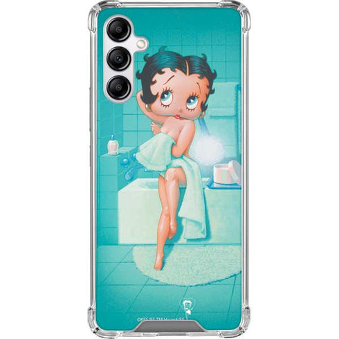 Betty Boop Bathing Galaxy A14 5G Clear Case