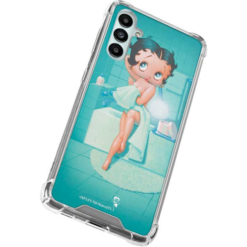 Betty Boop Bathing Galaxy A14 5G Clear Case