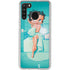Betty Boop Bathing Galaxy A21 Clear Case