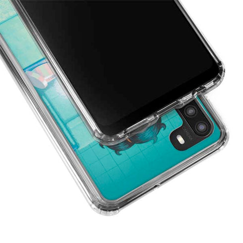 Betty Boop Bathing Galaxy A21 Clear Case