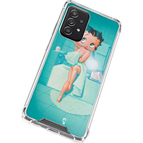 Betty Boop Bathing Galaxy A52 5G Clear Case