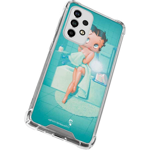 Betty Boop Bathing Galaxy A53 5G Clear Case