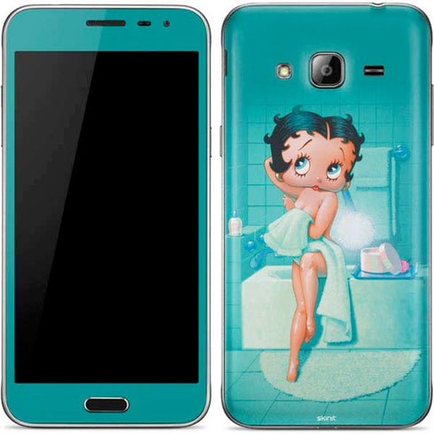Betty Boop Bathing Galaxy J3 Skin