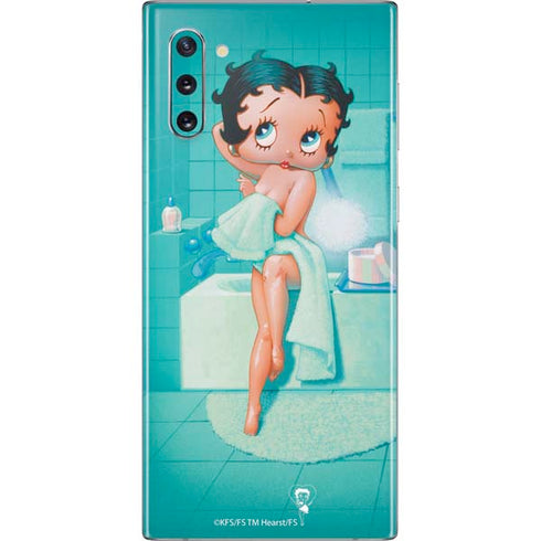 Betty Boop Bathing Galaxy Note 10 Skin