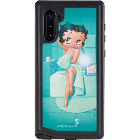 Betty Boop Bathing Galaxy Note 10 Waterproof Case