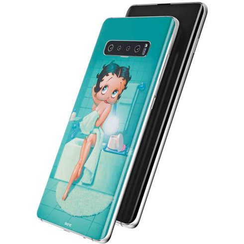 Betty Boop Bathing Galaxy S10 Plus Skin