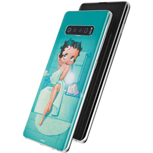 Betty Boop Bathing Galaxy S10 Skin