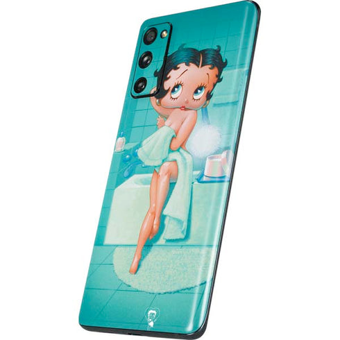 Betty Boop Bathing Galaxy S20 Fan Edition Skin