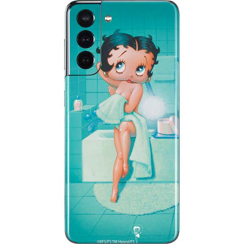 Betty Boop Bathing Galaxy S21 5G Skin