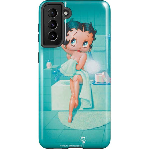 Betty Boop Bathing Galaxy S21 FE Pro Case