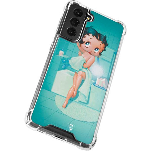 Betty Boop Bathing Galaxy S22 Plus Clear Case