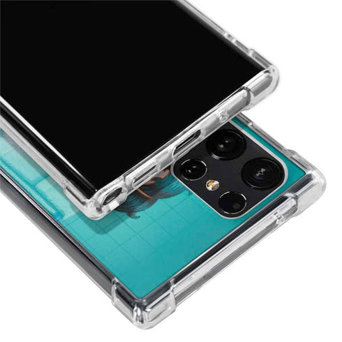 Betty Boop Bathing Galaxy S22 Ultra Clear Case