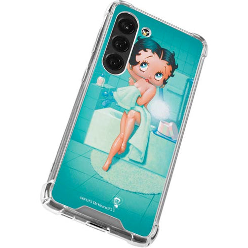 Betty Boop Bathing Galaxy S23 Clear Case