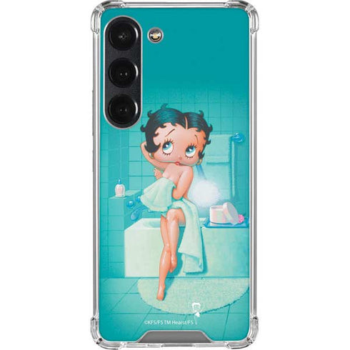 Betty Boop Bathing Galaxy S23 Clear Case