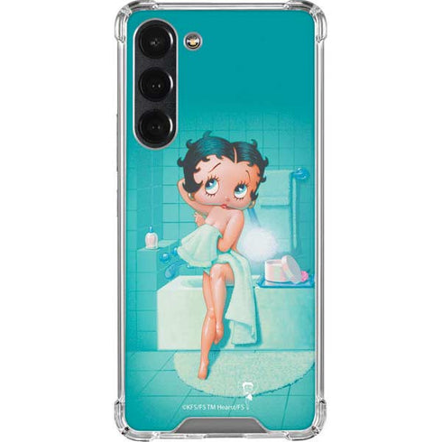 Betty Boop Bathing Galaxy S23 Plus Clear Case