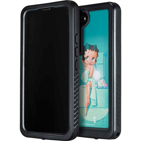 Betty Boop Bathing Galaxy S23 Plus Waterproof Case