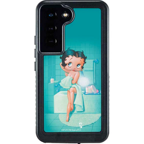 Betty Boop Bathing Galaxy S23 Waterproof Case