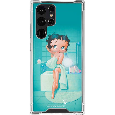 Betty Boop Bathing Galaxy S24 Ultra Clear Case