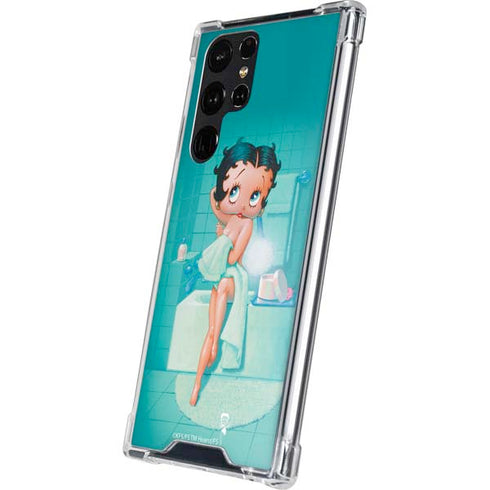 Betty Boop Bathing Galaxy S24 Ultra Clear Case