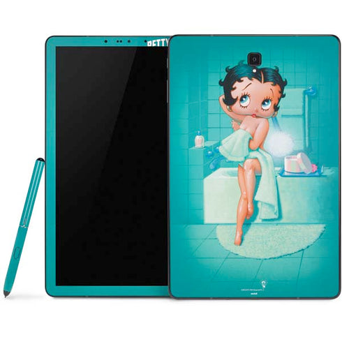 Betty Boop Bathing Samsung Galaxy Tab Skin