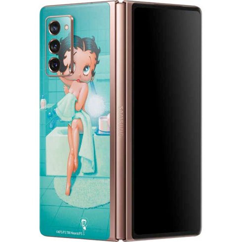 Betty Boop Bathing Galaxy Z Fold2 5G Skin