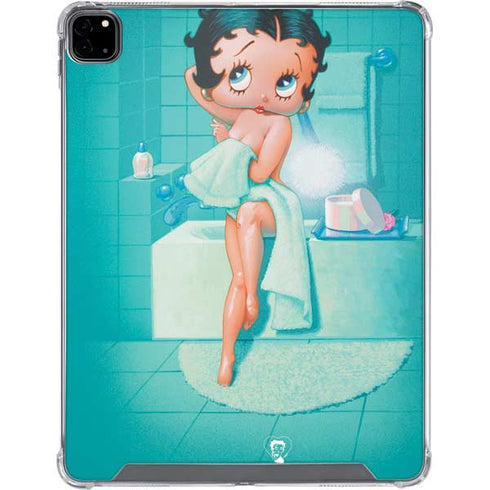 Betty Boop Bathing iPad Pro 12.9in (2020) Clear Case
