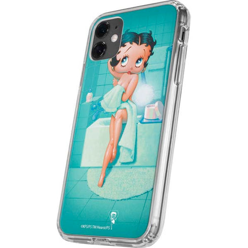 Betty Boop Bathing iPhone 11 Clear Case
