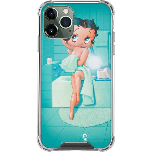 Betty Boop Bathing iPhone 11 Pro Max Clear Case