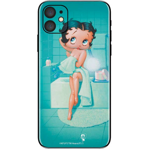 Betty Boop Bathing iPhone 11 Skin