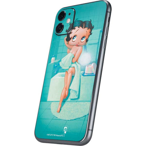 Betty Boop Bathing iPhone 11 Skin
