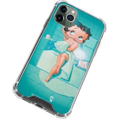 Betty Boop Bathing iPhone 12 Pro Clear Case